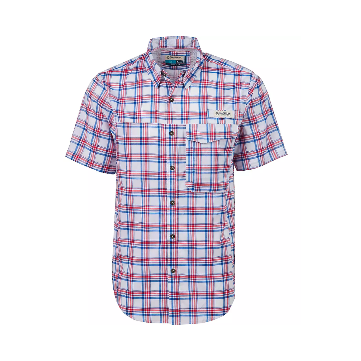 Camisa Magellan lake Plaid Cuadro Upf30+