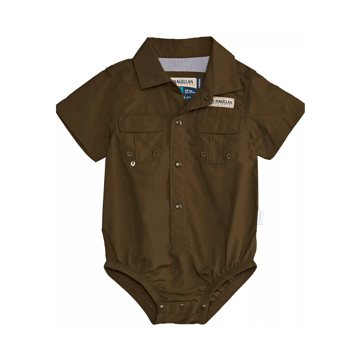 Pañalero-mameluco Magellan Outdoors para bebes, verde musgo