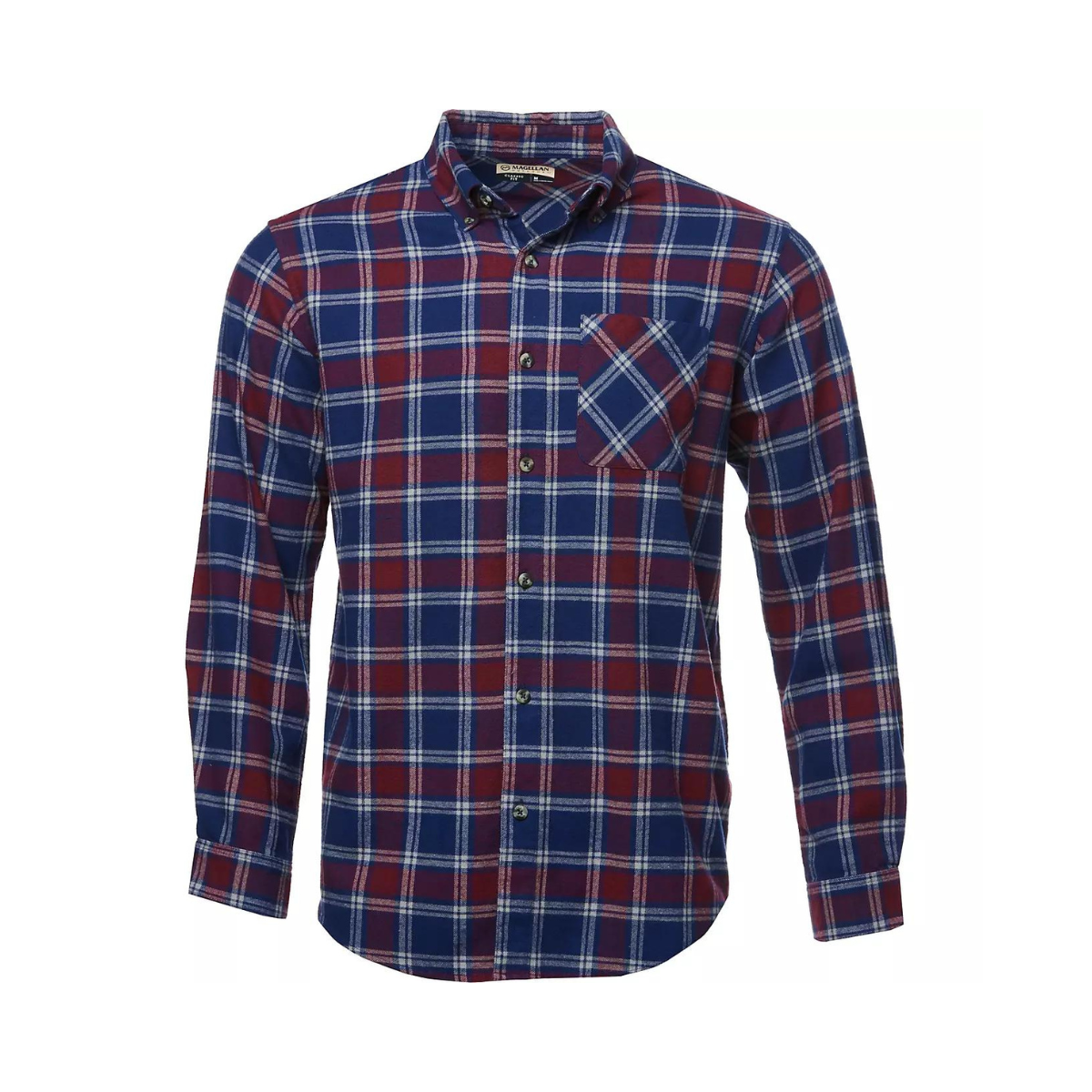 Camisa Cuadros Magellan Original Franela Hombre Canyon Creek