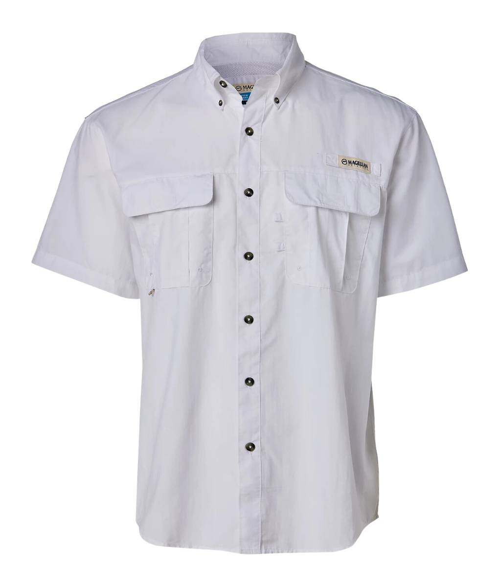 Camisa Magellan Outdoors Laguna Madre Manga Corta, blanco