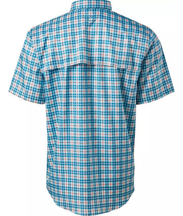 Camisas Magellan Cuadros Hombre Manga Corta Local Plaid